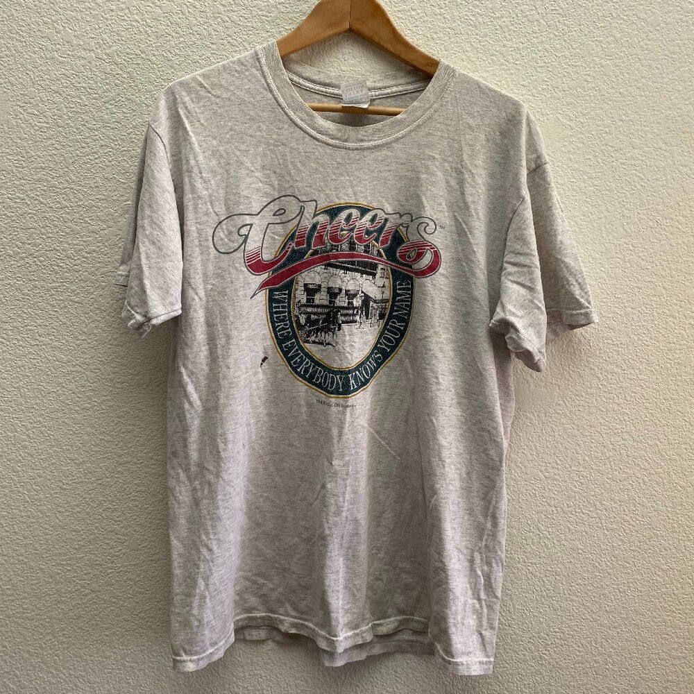 Vintage Cheers Where Everybody Knows Your Name 2006 TV Show T-Shirt Gildan Large